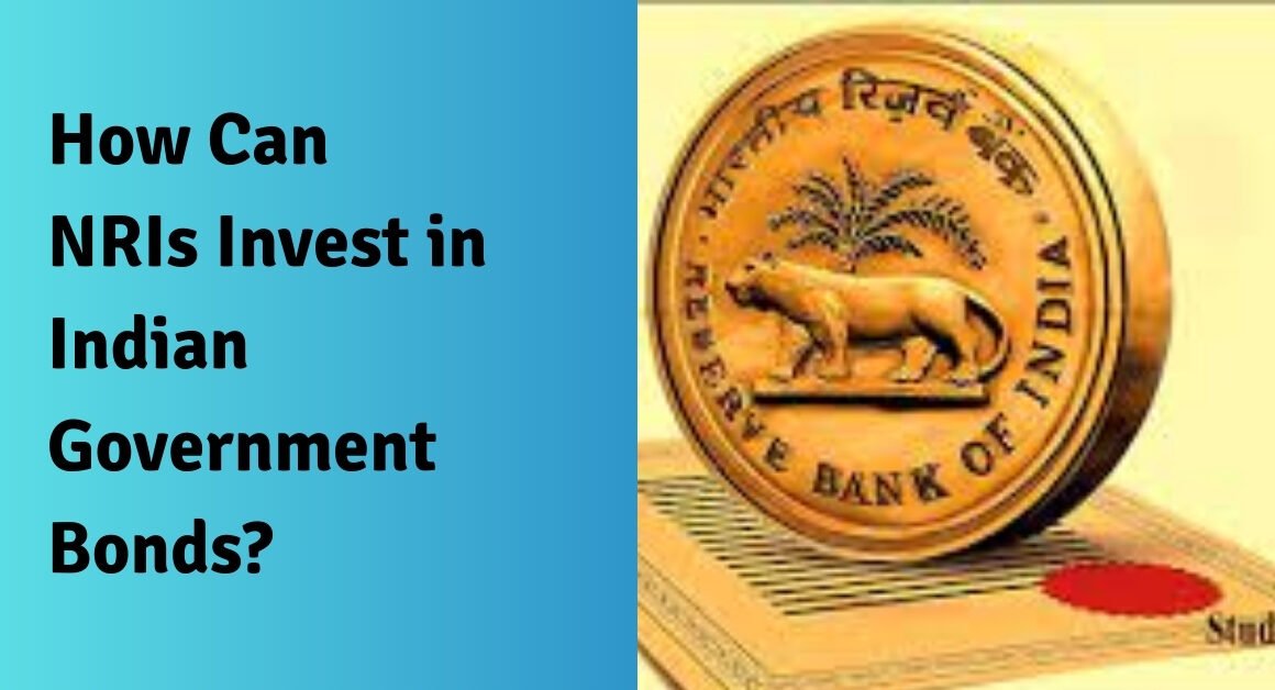 How nris can invest in indian government bonds?